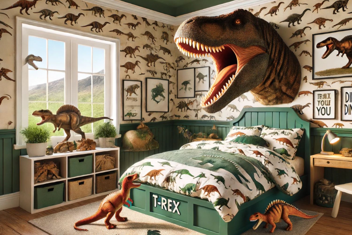 Un Airbnb sur le thème des dinosaures article