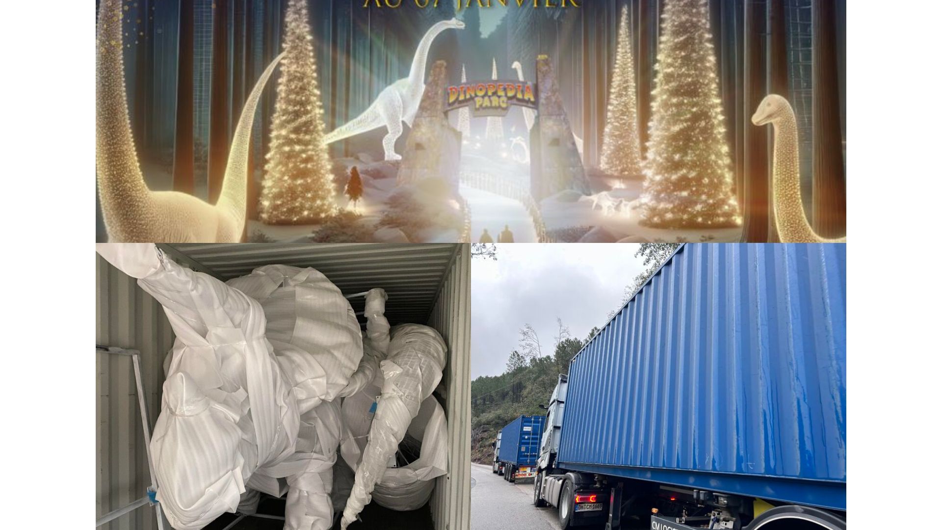 preparation des dinofeeries a dinopedia parc cevennes