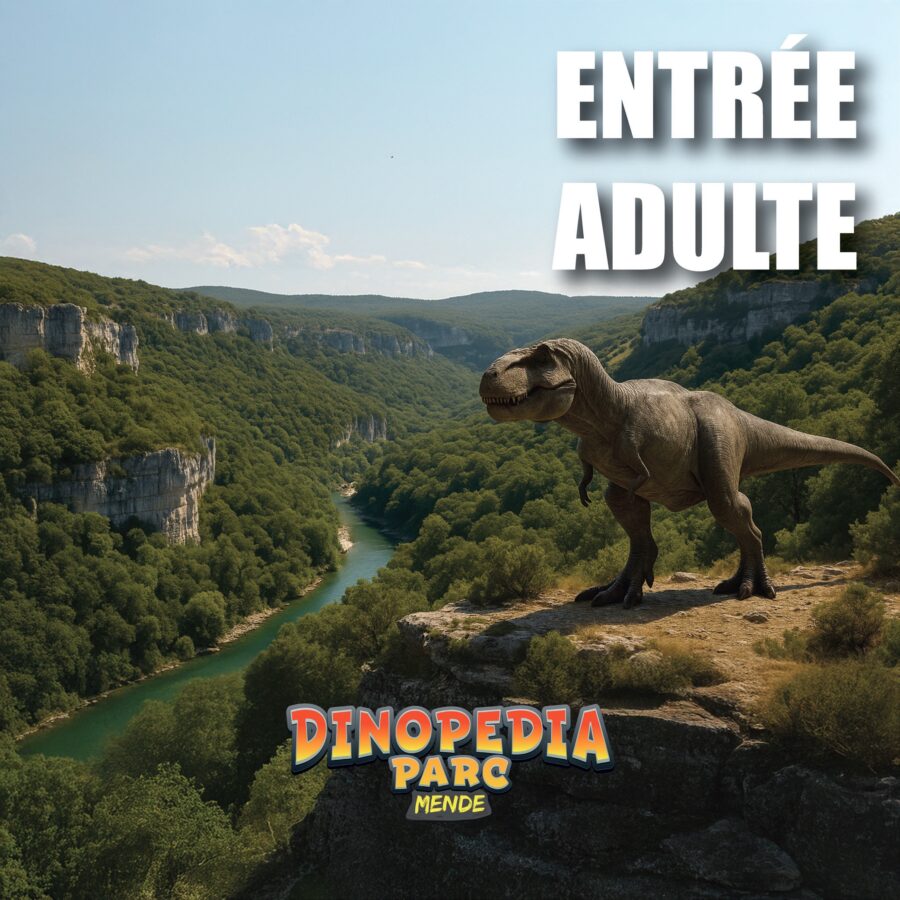Dinopédia Parc Mende Adulte